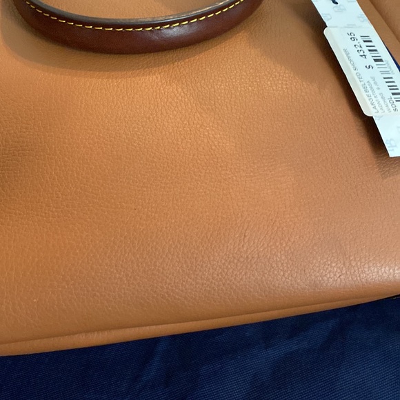 Dooney & Bourke Tan Leather Tote - Picture 10 of 12
